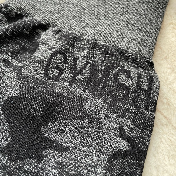 Gymshark Camo Seamless Leggings - Black - Picture 4 of 6
